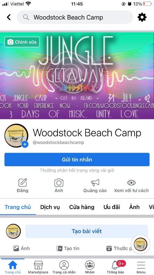 Woodstock Beach Camp Hien Hao Buitenkant foto
