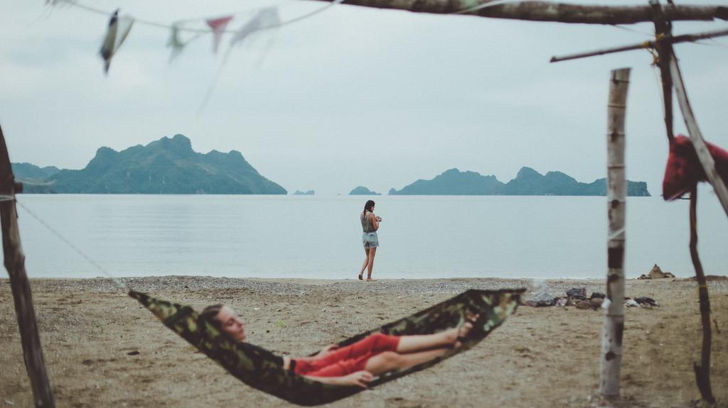 Woodstock Beach Camp Hien Hao Buitenkant foto