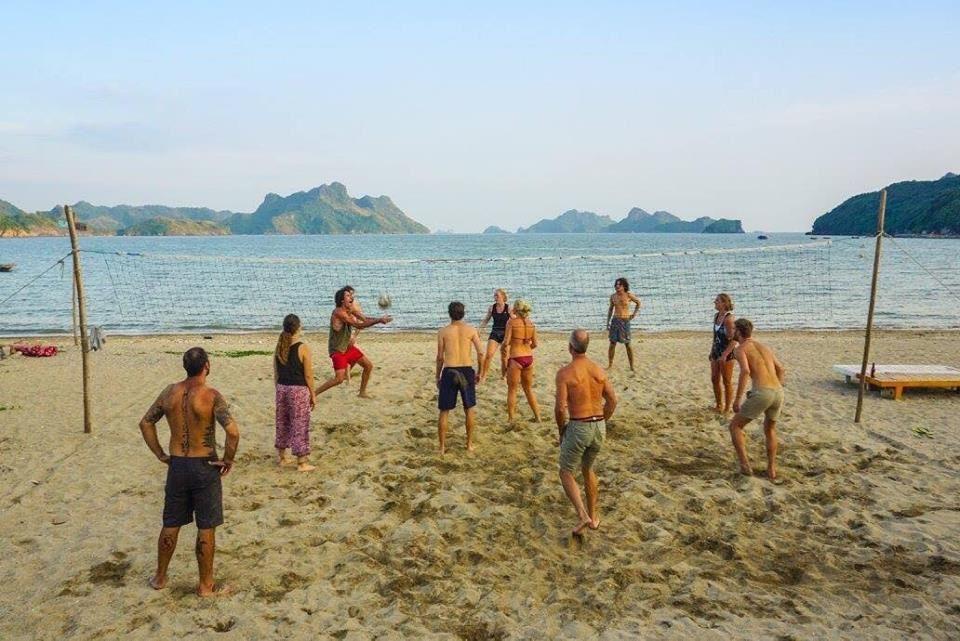 Woodstock Beach Camp Hien Hao Buitenkant foto