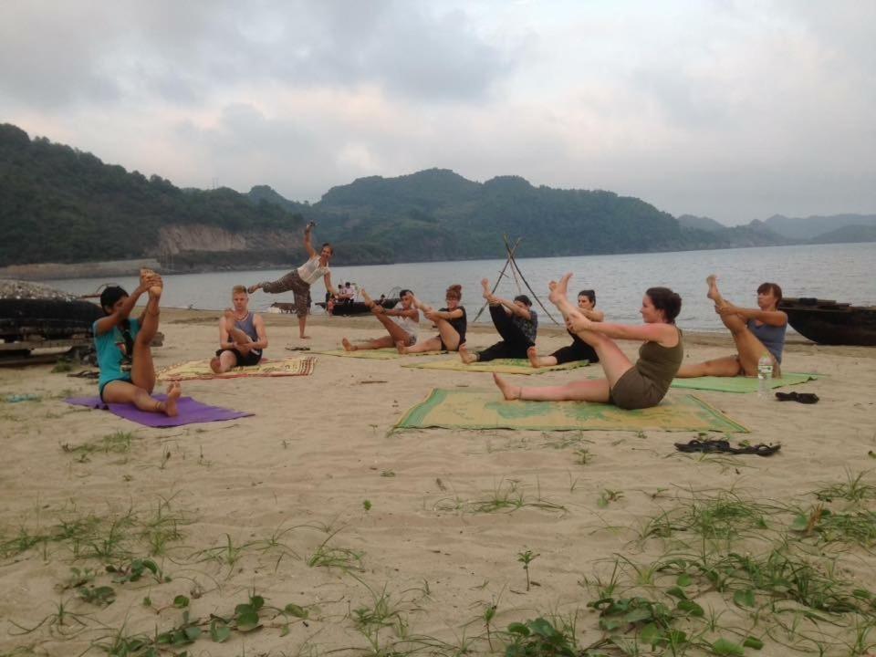 Woodstock Beach Camp Hien Hao Buitenkant foto